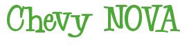 Rendering -Chevy NOVA - using Whoa Whoa
