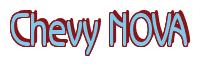 Rendering -Chevy NOVA - using Beagle