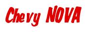 Rendering -Chevy NOVA - using Big Nib