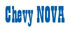 Rendering -Chevy NOVA - using Bill Board