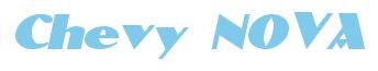 Rendering -Chevy NOVA - using Constantine