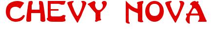 Rendering -Chevy NOVA - using Last Ninja