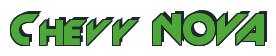 Rendering -Chevy NOVA - using Machine