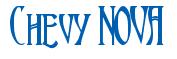 Rendering -Chevy NOVA - using Nouveau