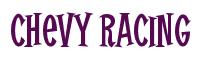 Rendering -Chevy Racing - using Cooper Latin
