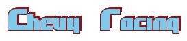 Rendering -Chevy Racing - using Alpha Flight 