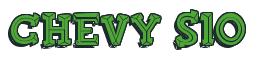Rendering -Chevy S10 - using FinkBold
