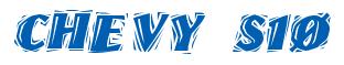 Rendering -Chevy S10 - using Cut Ragged