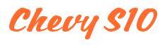 Rendering -Chevy S10 - using Casual Script