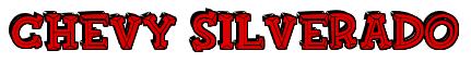 Rendering -Chevy SILVERADO - using FinkBold
