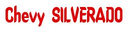 Rendering -Chevy SILVERADO - using Callimarker