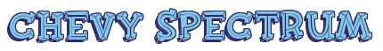 Rendering -Chevy SPECTRUM - using FinkBold