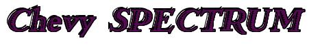 Rendering -Chevy SPECTRUM - using Romana