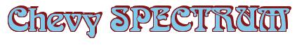 Rendering -Chevy SPECTRUM - using Romaneste