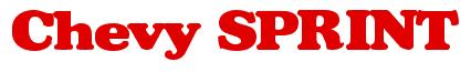 Rendering -Chevy SPRINT - using Broadside