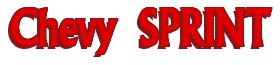 Rendering -Chevy SPRINT - using Flair