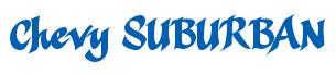 Rendering -Chevy SUBURBAN - using Harvest