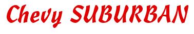 Rendering -Chevy SUBURBAN - using Hind