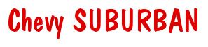 Rendering -Chevy SUBURBAN - using Dom Casual