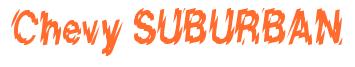 Rendering -Chevy SUBURBAN - using Nervous