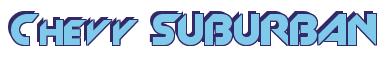 Rendering -Chevy SUBURBAN - using Machine