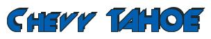 Rendering -Chevy TAHOE - using Machine