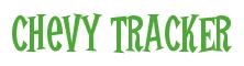 Rendering -Chevy TRACKER - using Cooper Latin