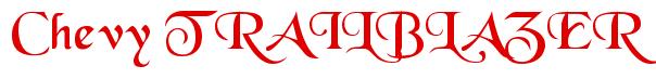 Rendering -Chevy TRAILBLAZER - using Black Chancery