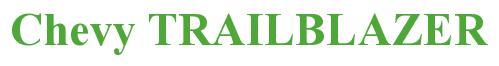 Rendering -Chevy TRAILBLAZER - using Times New Roman Bold