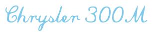Rendering -Chrysler 300M - using Commercial Script