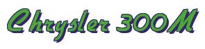 Rendering -Chrysler 300M - using Cookies
