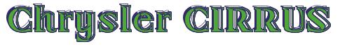 Rendering -Chrysler CIRRUS - using Race Chisel
