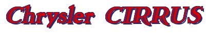 Rendering -Chrysler CIRRUS - using Romana