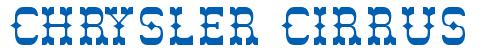 Rendering -Chrysler CIRRUS - using Rodeo