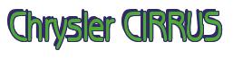 Rendering -Chrysler CIRRUS - using Beagle
