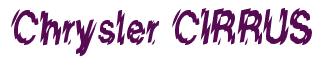 Rendering -Chrysler CIRRUS - using Nervous