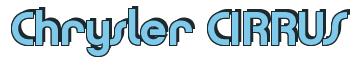 Rendering -Chrysler CIRRUS - using Charlet
