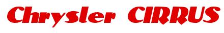 Rendering -Chrysler CIRRUS - using Constantine