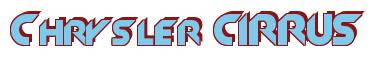 Rendering -Chrysler CIRRUS - using Machine