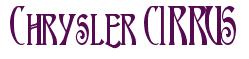 Rendering -Chrysler CIRRUS - using Nouveau