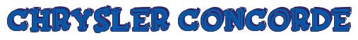 Rendering -Chrysler CONCORDE - using FinkBold