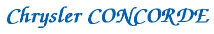 Rendering -Chrysler CONCORDE - using Zapf Chancery