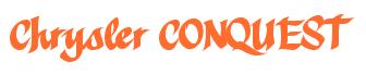 Rendering -Chrysler CONQUEST - using Harvest