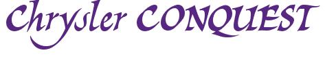 Rendering -Chrysler CONQUEST - using Braveheart