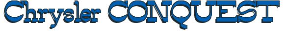 Rendering -Chrysler CONQUEST - using Alfredos Dance