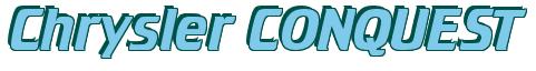 Rendering -Chrysler CONQUEST - using Cruiser