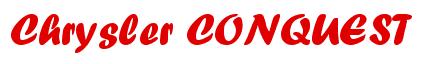 Rendering -Chrysler CONQUEST - using Un Gard