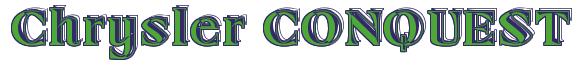 Rendering -Chrysler CONQUEST - using Race Chisel