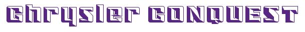 Rendering -Chrysler CONQUEST - using Race JLS