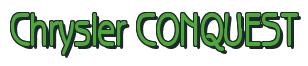 Rendering -Chrysler CONQUEST - using Beagle